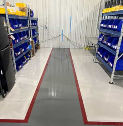 Garage floor